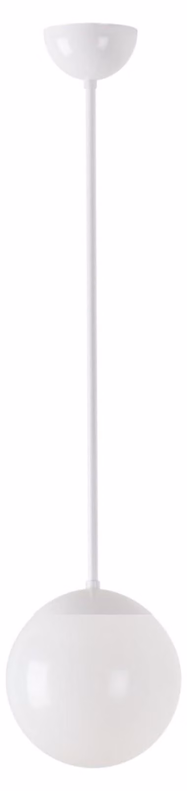 OSMONT ISI72822 ISIS P1 PM Lampada a sospensione in plastica, bianca, grado di protezione IP40, 4000 K, LED da 8 W