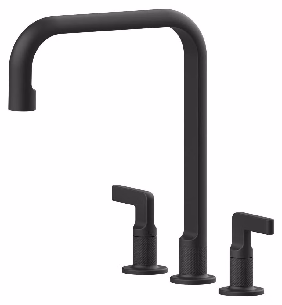 Gessi 58701, Comando a leva, Nero, Valvole a sfera, Doppie, 3/8", Angolo di rotazione 120°