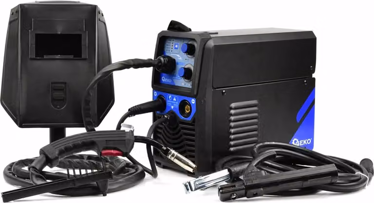 Saldatrice inverter 160A per MIG, TIG e MMA - Saldatura precisa con design ergonomico e modalità operative versatili per applicazioni professionali.