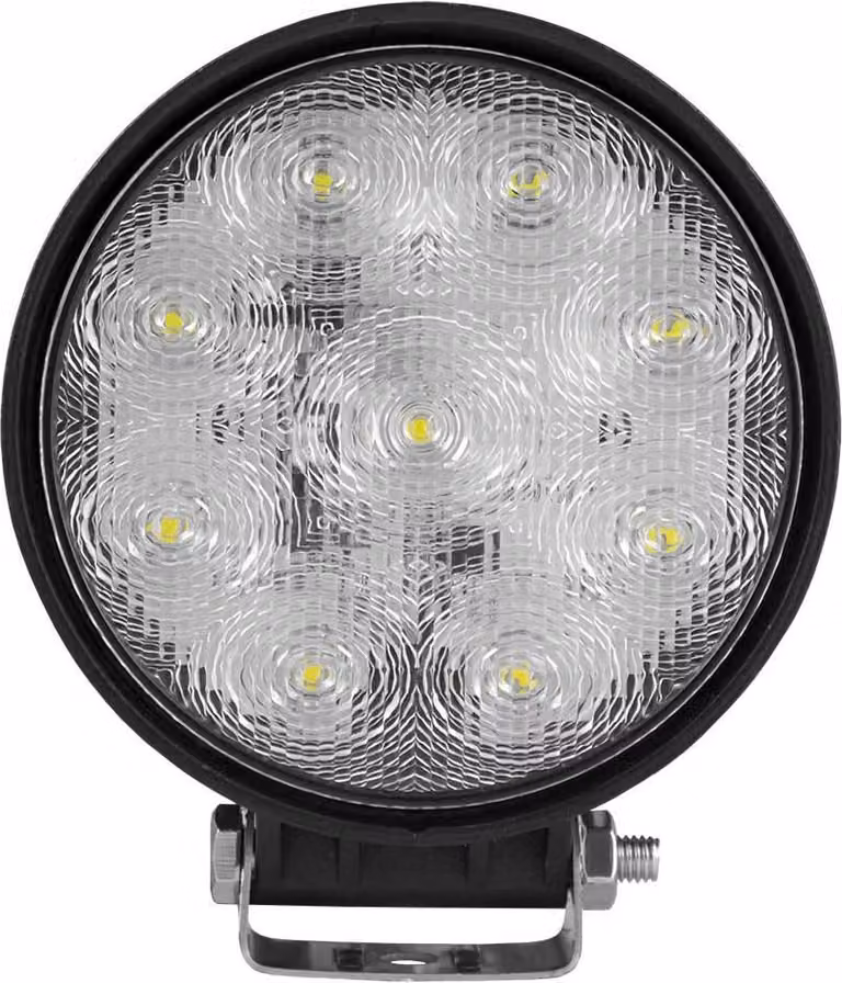 Luce da lavoro a led Jbm - Argento rotondo Argento Taglia unica