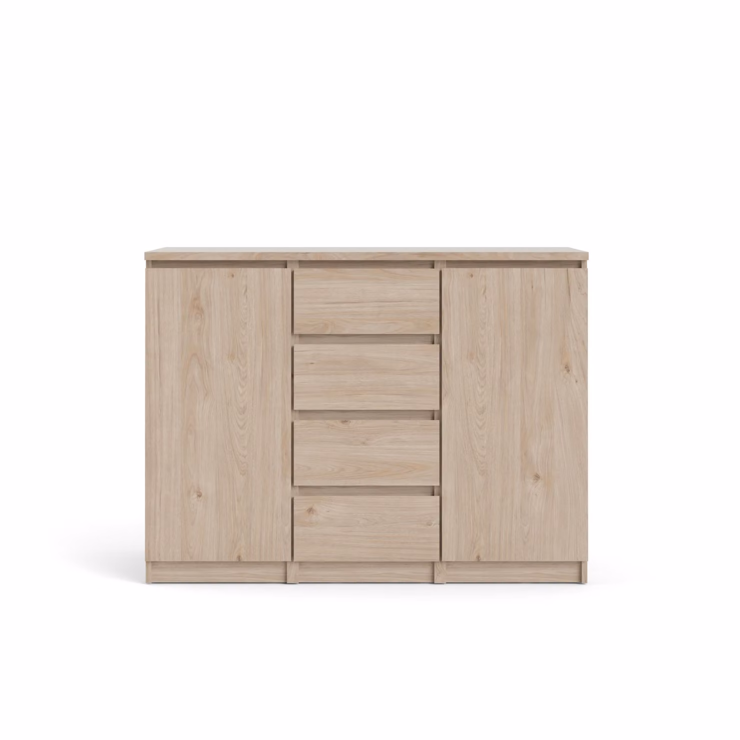 Credenza Nada 2 ante e 4 cassetti Decoro Hickory.