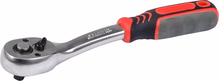 Schmith Profi, chiave a cricchetto reversibile 1/4", chiave a cricchetto standard, modello SCH01N60014, 72 denti, acciaio cromo vanadio (CrV), chiave a cricchetto per officina, utensile a cricchetto, chiave a bussola a cricchetto