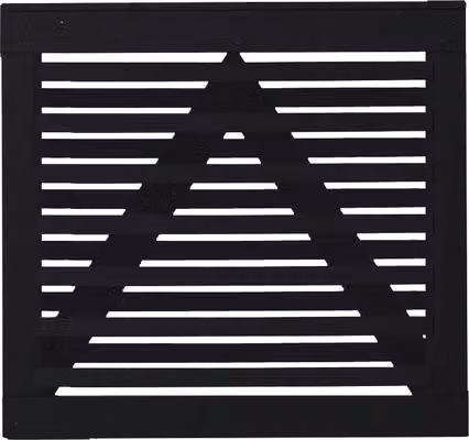 Porta Plus Osaka 100 x 93 cm RAL 9005 Nero