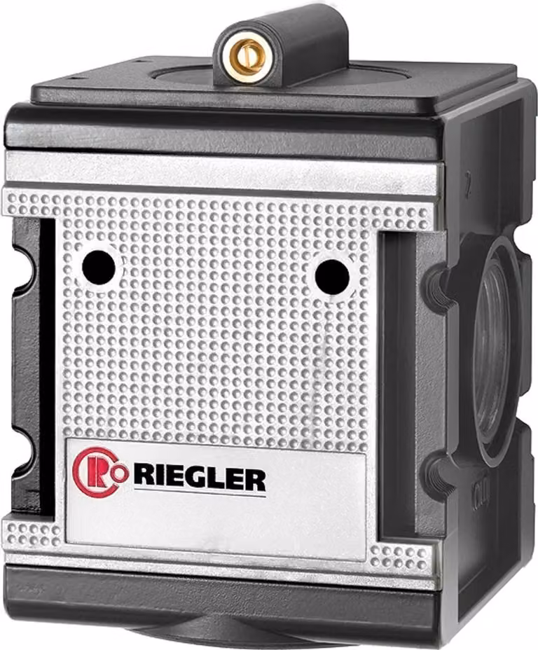 Valvola di avviamento Riegler "multifix", con acceleratore regolabile, BG 4, G 3/4