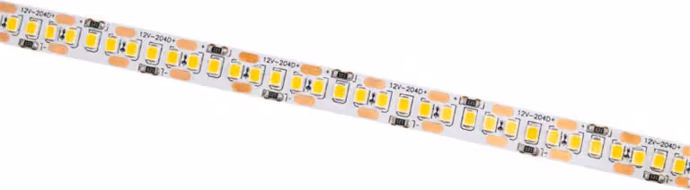 LED-Stripe McShine, 1.700lm/m, 204 LED/m, 16W/m, 6500K, IP20, rotolo da 5m