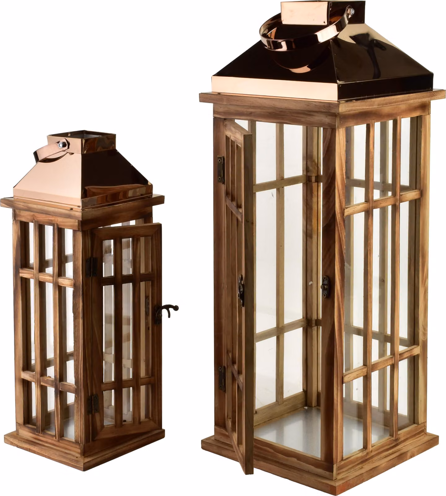 Levi, set di 2 lampade, dimensioni: 22x22x58 cm / 15,5x15,5x41,5 cm