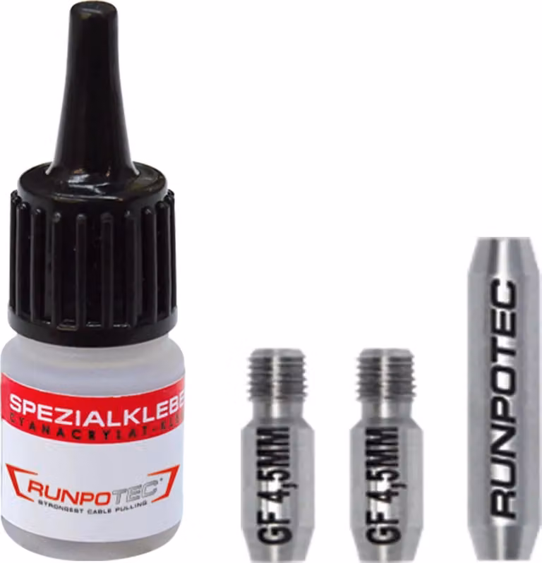 Kit di riparazione RUNPOTEC per Ø4,5 mm, RTG, Ø6 mm, 1 pz.