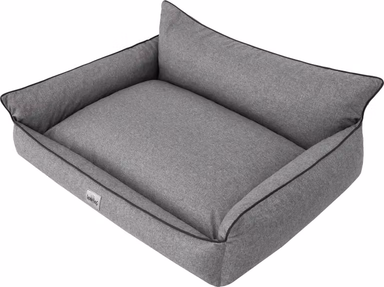 Letto ortopedico per cani JOKER letto per cani divano letto cestino materasso letto per animali XXL 106x80 cm grigio ottico come il lino