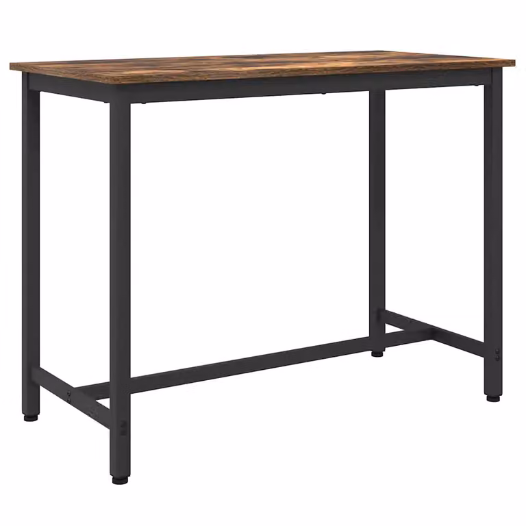 vidaXL Scrivania Moderna in Rovere Marrone L: 100 cm, P: 50 cm, H: 76,5 cm