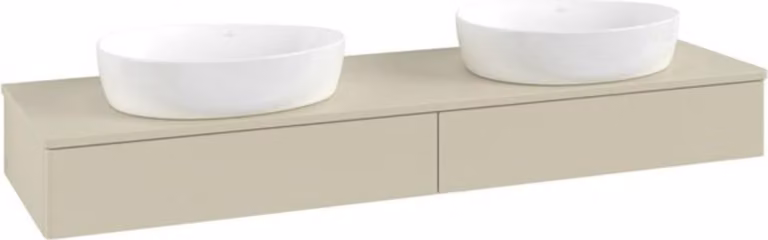 V&B Mobiletto senza struttura frontale Antao 160x50cm, WTP colore Lac, si Gr m laccato