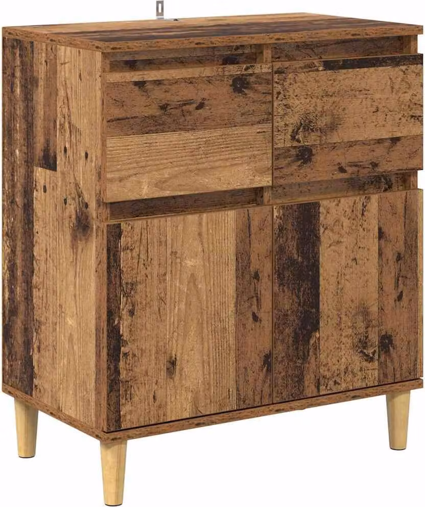 Credenza Legno vecchio 60 x 35 x 70 cm Legno multistrato