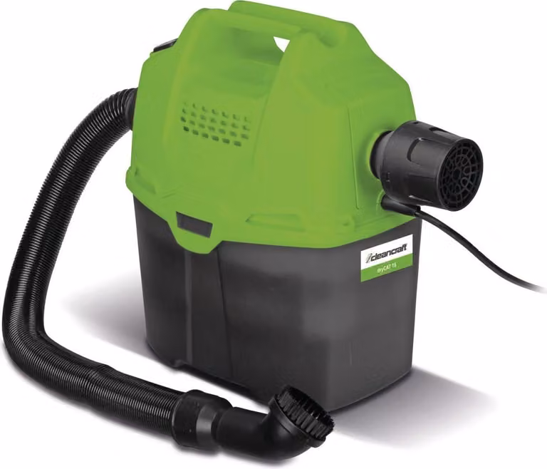 Cleancraft Trockensauger dryCAT 15 Staubsauger Luftmenge 23 l/min