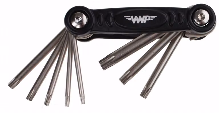VWP Toolset Attrezzo tascabile Set di chiavi Torx Coltello tascabile Modello 8 in 1