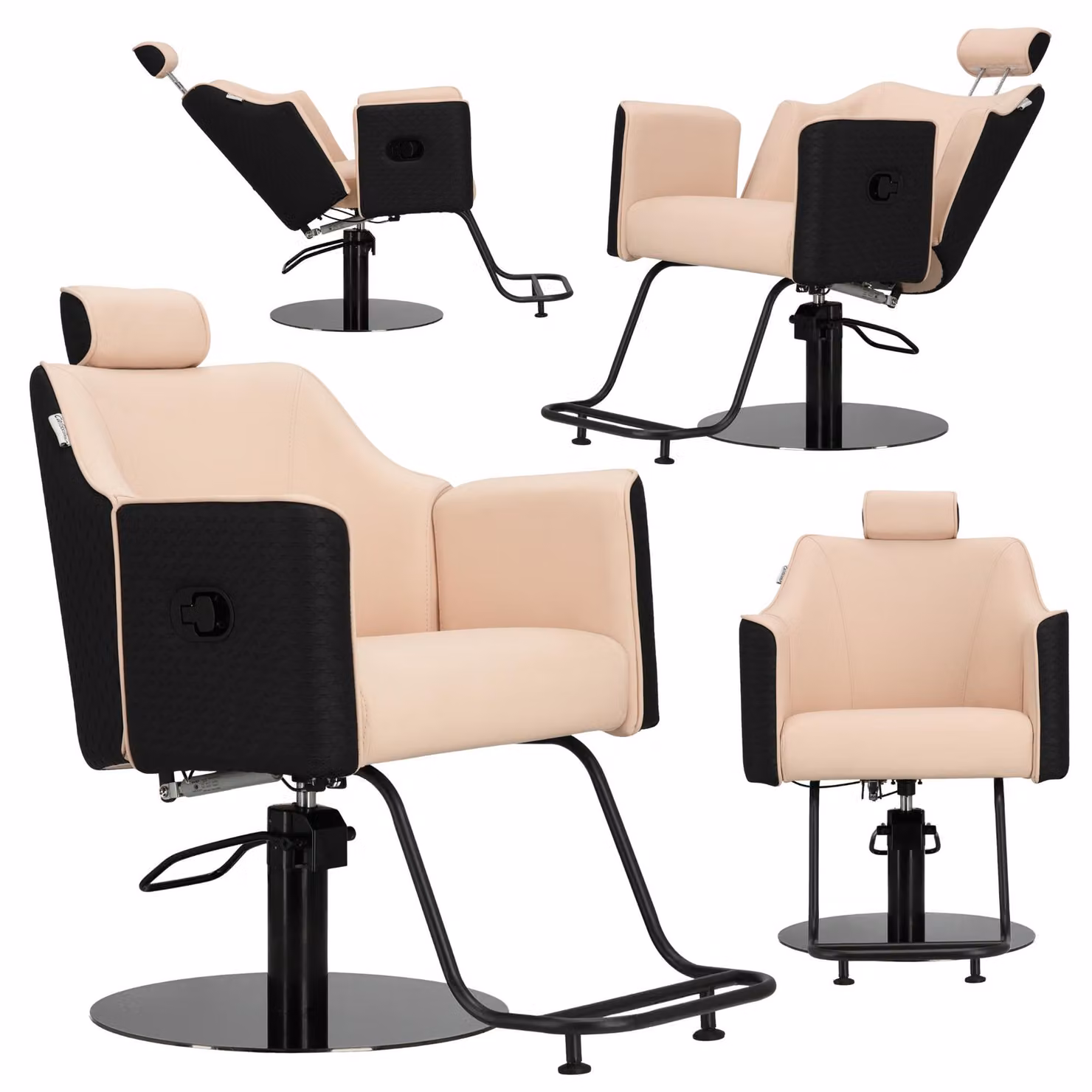 Poltrona da barbiere Brilia idraulica per salone di parrucchiere barber shop Barberking