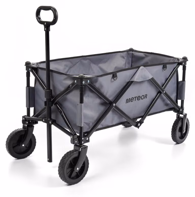 Carrello da giardino pieghevole, ideale per campeggio e gite