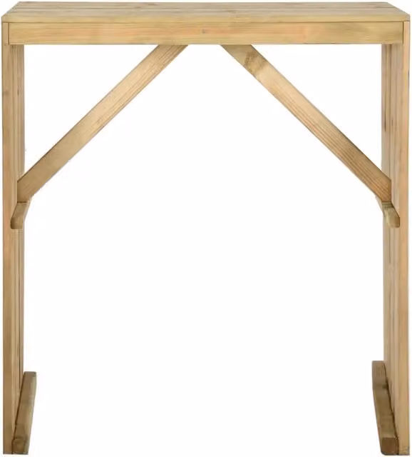 Tavolino da Giardino | Tavolo da Bar 100x60x110 cm in Legno di Pino Impregnato