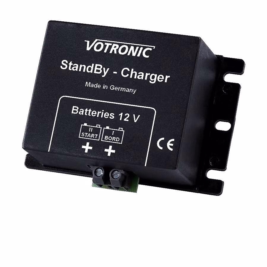 VOTRONIC 12V Caricabatteria di standby per camper carica di mantenimento della batteria - 3065