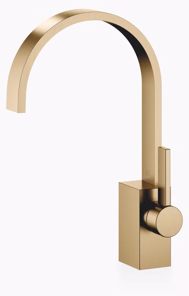 Dornbracht MEM Mitigeur monocommandé pour lavabos, sans garniture de vidage, saillie 200mm, 33526782-39, 33526782-39