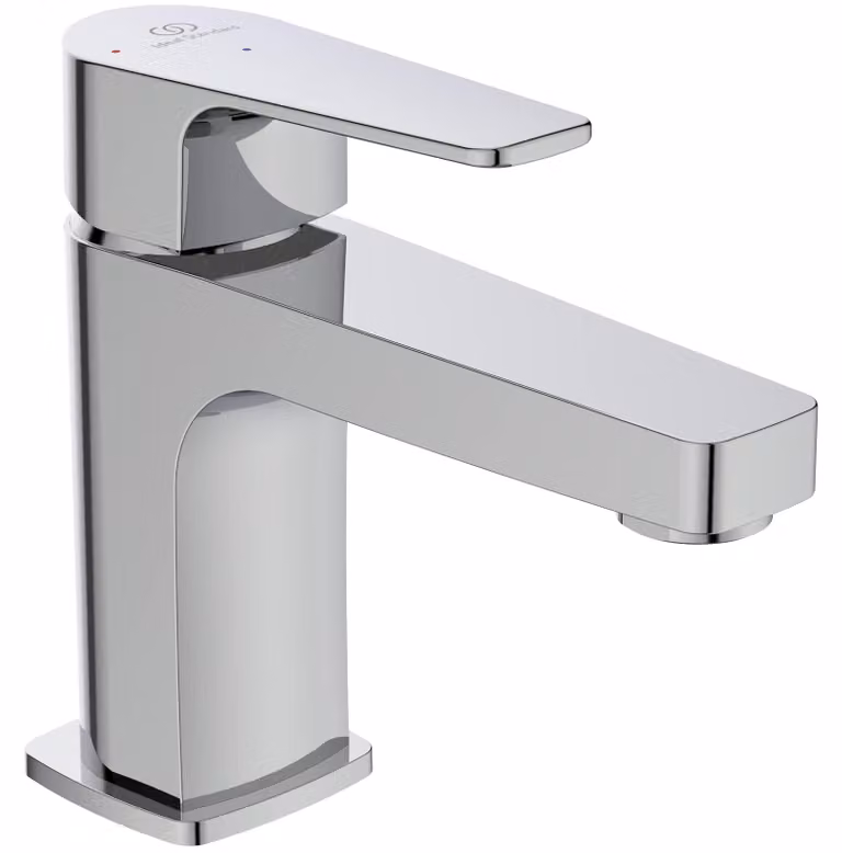Miscelatore per lavabo Cerafine D, cromo, 80 mm, monoblocco, BlueStart
