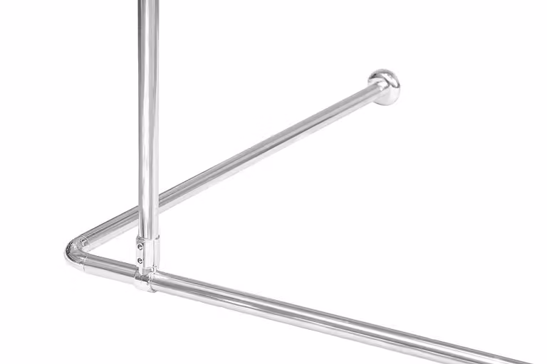 PORTA SCALE ALU EXTRA LUNGO 120 cm! (ARGENTO LUCIDO)