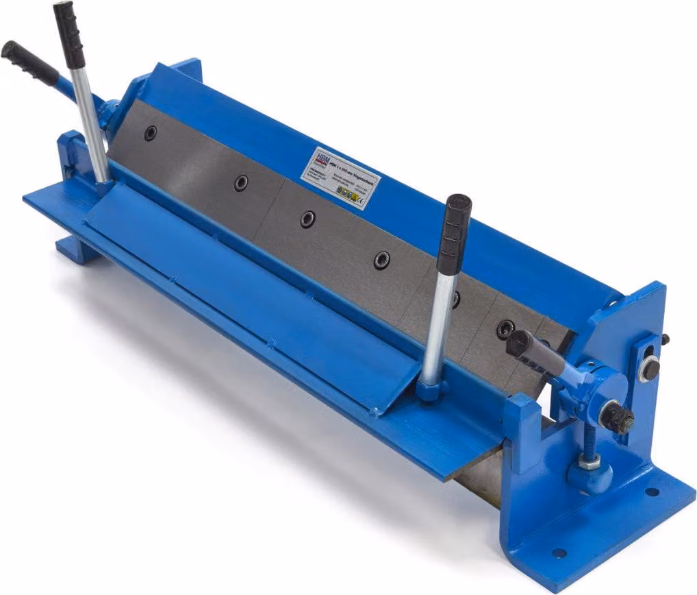 HBM 1 x 610 mm. Piegatrice a dita