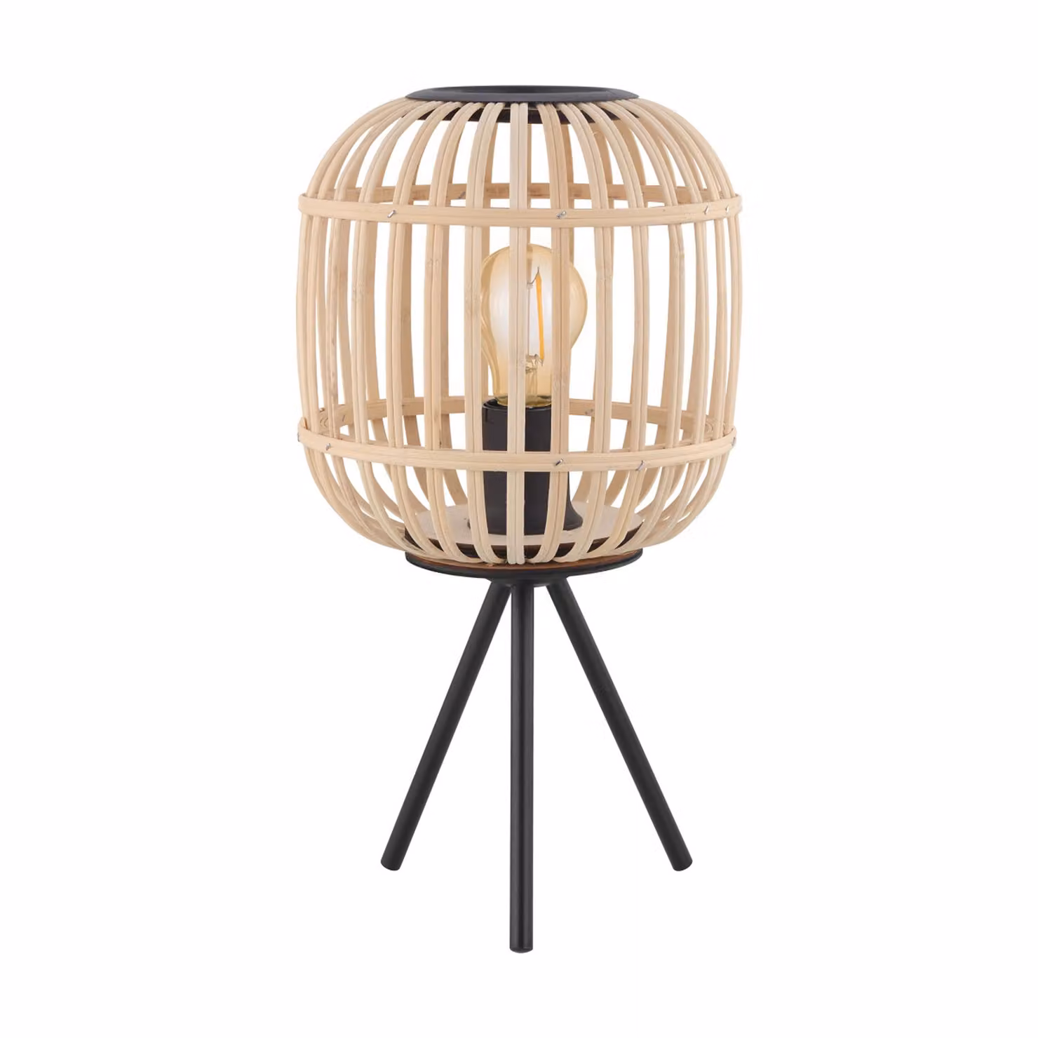 Lampada da tavolo Eglo 43218 BORDESLEY E27 1x28 W nero