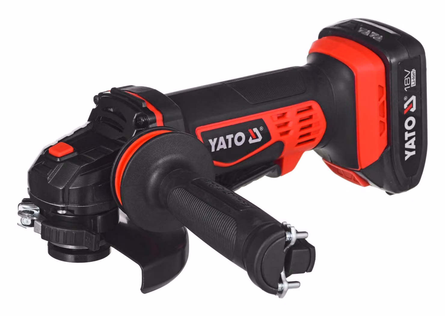 Yato YT-82826 angle grinder 125 mm 18 V Black, Red