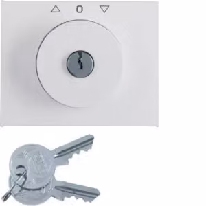 Berker 1079720900, Bianco, Termoplastica, Senza viti, Berker, Lucido, K.1