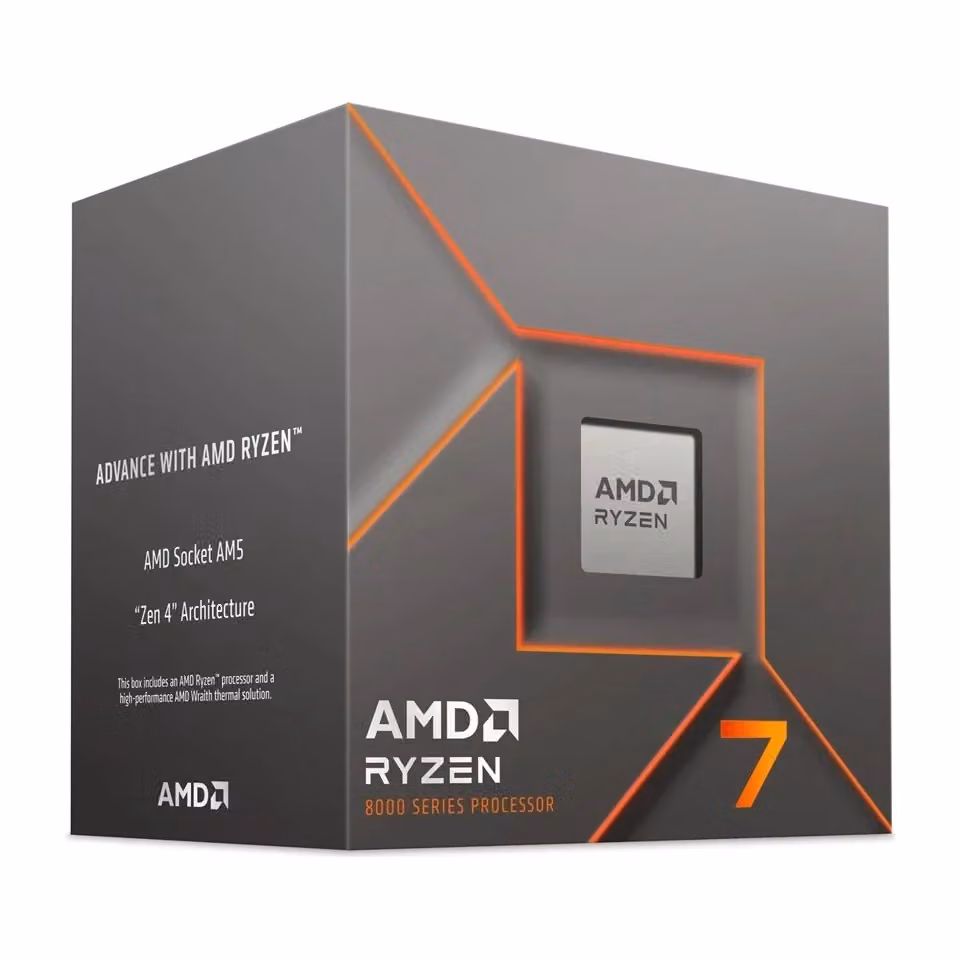 Processore AMD Ryzen 7 8700F 4.1 GHz 16 MB L3 Box – 2