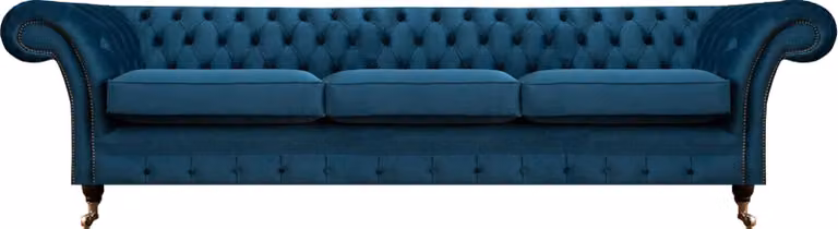 Designer Sofa Dreisitze Couch Wohnzimmer Einrichtung Polstermöbel Textil