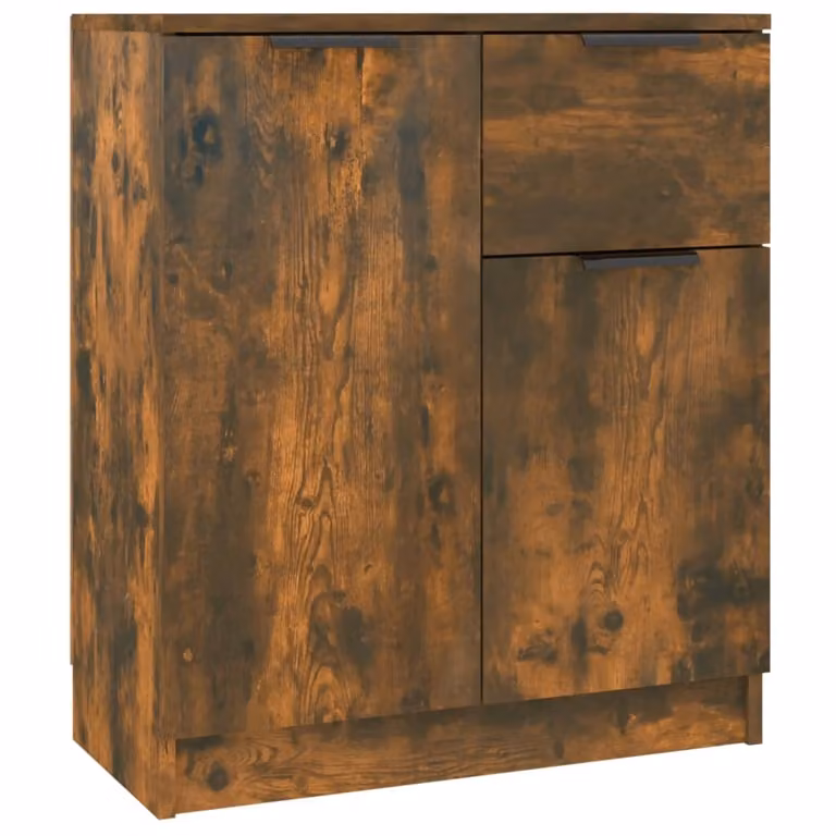 Credenza Rovere Fumo 60x30x70 cm in Legno tecnico