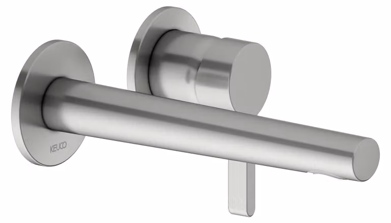 KEUCO EDITION 400 Mitigeur monocommandé pour lavabo, encastré, avec limiteur de température, saillie 197mm, 51516060200, 51516060200