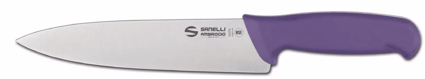 Trinciante cuoco cm 20 viola linea Supra di Sanelli Ambrogio