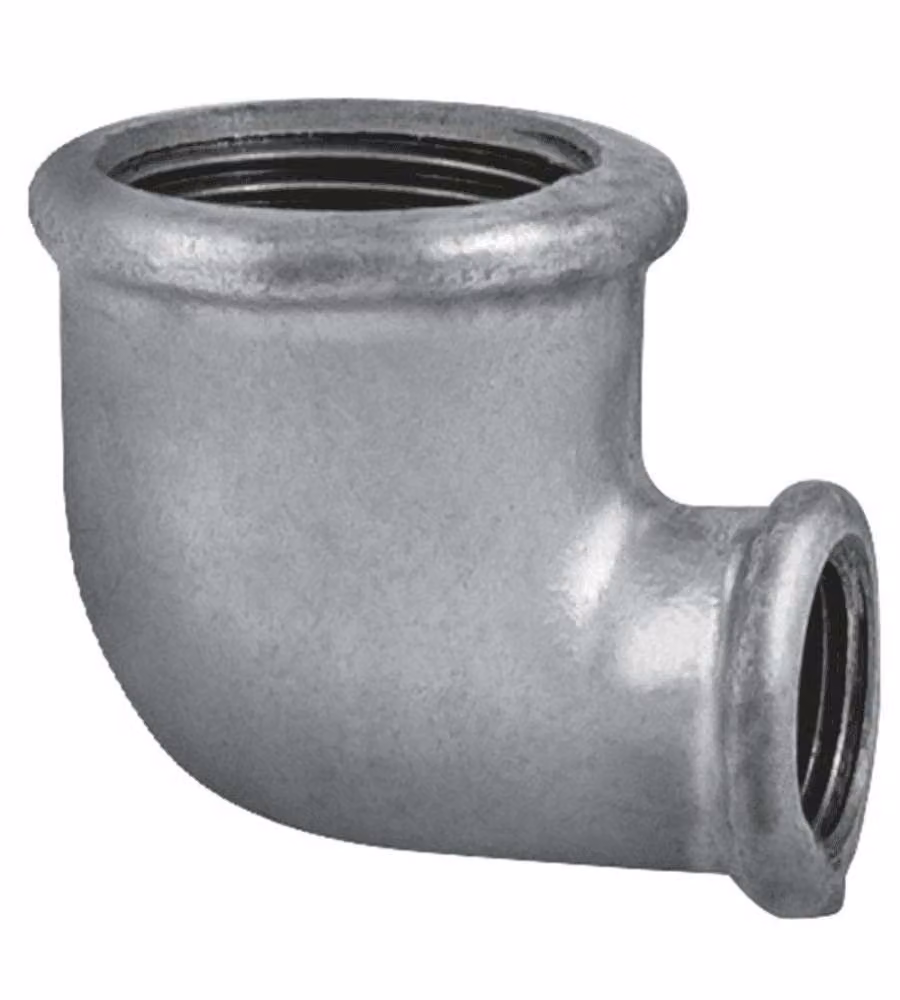 Idrobric Curva Ridotta in Ghisa 3/4" F x 1/2" F per Impianti Acqua e Gas