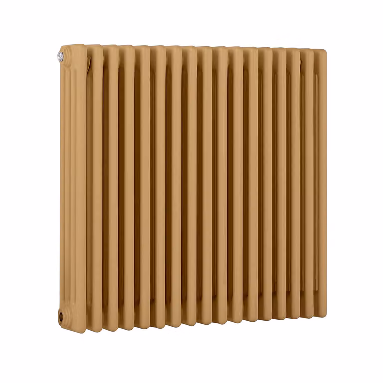 Radiatore Orizzontale a Colonne (4 Colonne) 750mm x 785mm - Giallo (Autumn Giallo) - Regent