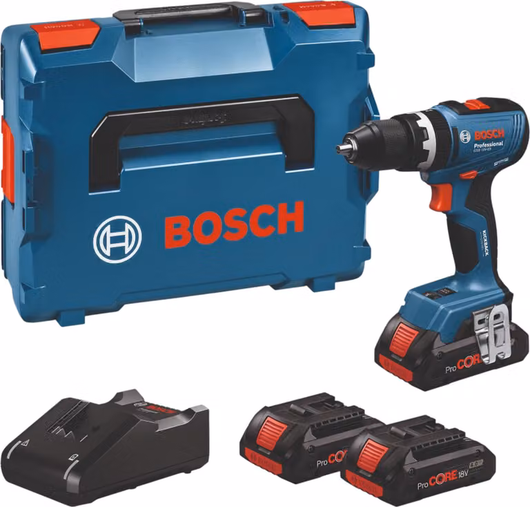 Bosch GSB 18V-65 Trapano a percussione professionale a batteria 18 V 65 Nm ( 06019N3300 ) Brushless Solo - senza batteria, senza caricabatterie