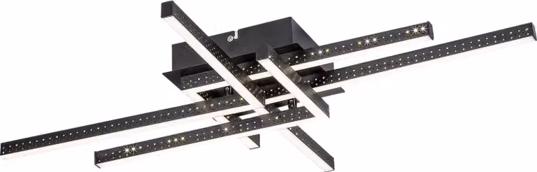 Lampada da soffitto a led 35W colore nero opaco 5268 Casimir Rabalux