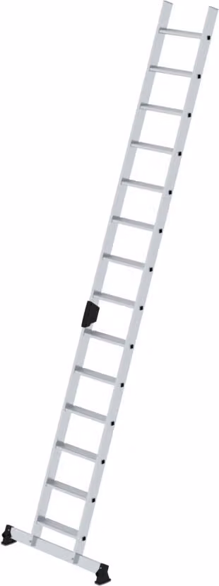 Scala a pioli MUNK con traversa di livellamento e Ergo-Pad, 14 pioli