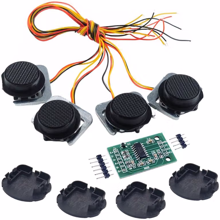 Sensore di peso da 50 kg, 4 pezzi, tipo "half bridge", con supporto, per Arduino