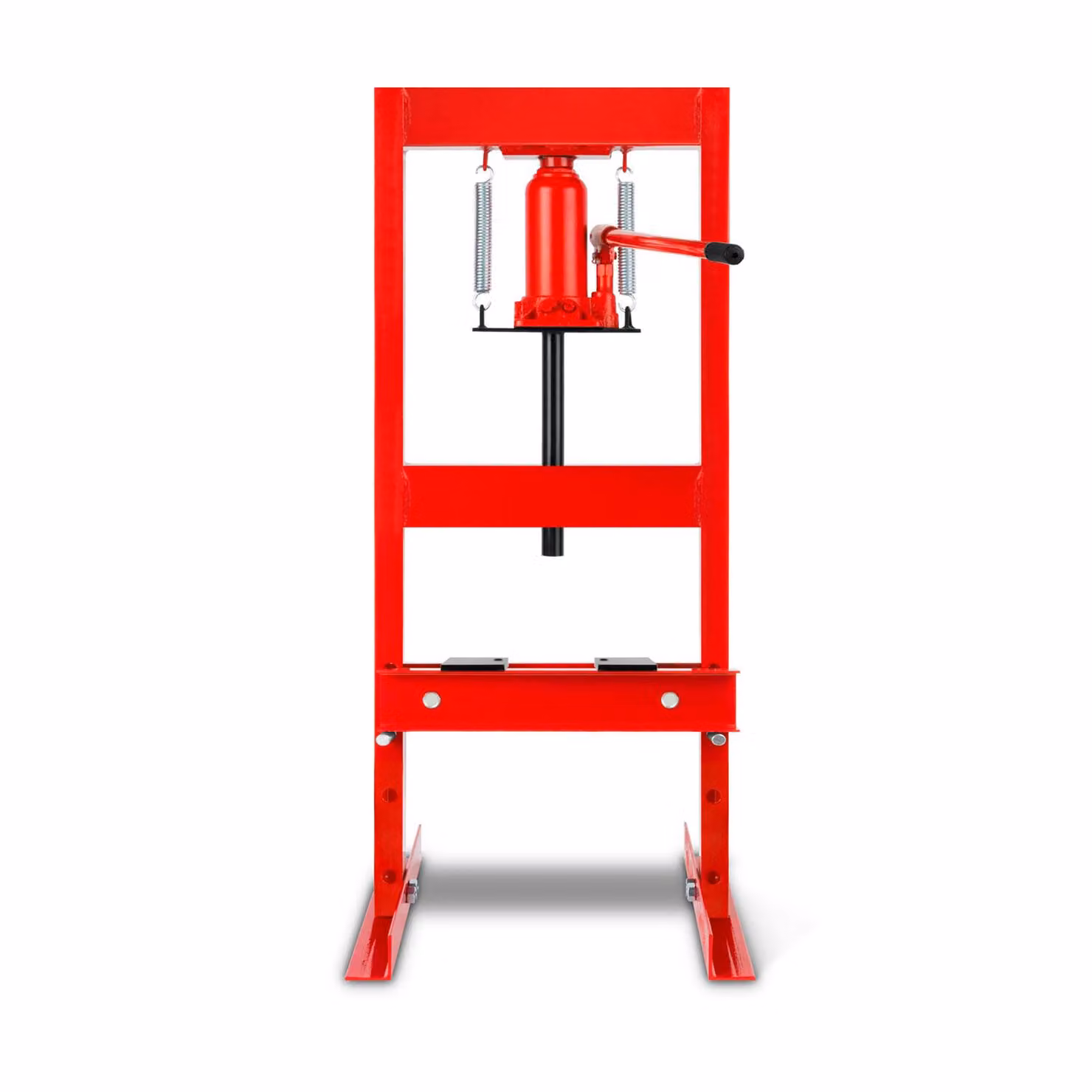 Pressa idraulica EBERTH Pressa da officina 6T Pressa idraulica, regolabile in 4 posizioni, altezza massima di lavoro 500 mm, larghezza di lavoro 320 mm