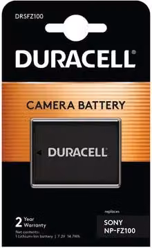 Duracell Li-Ion batt. 2040mAh per Sony NP-FZ100