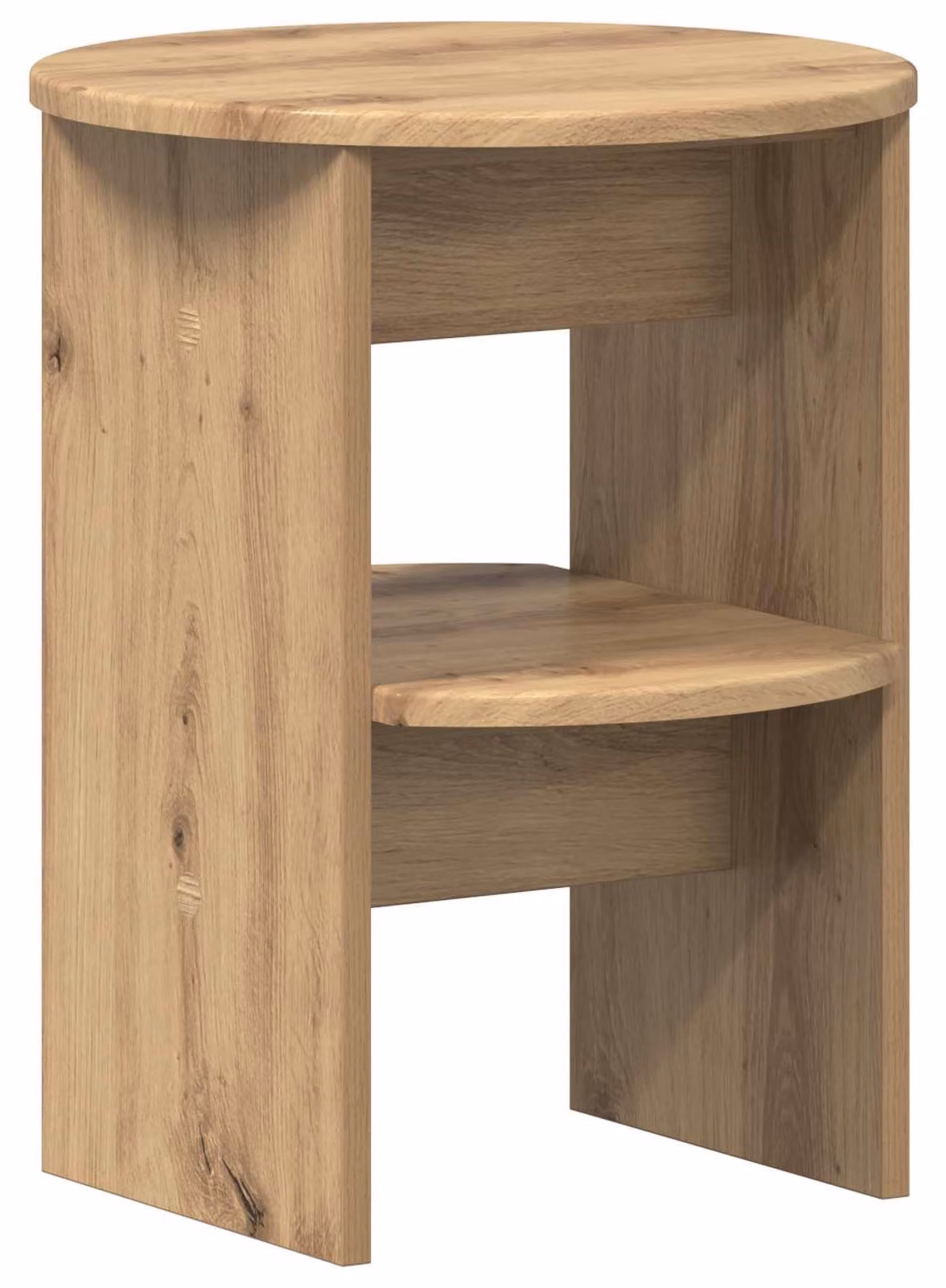 Mobile laterale Rovere Artigianale Ø40 x 50 cm