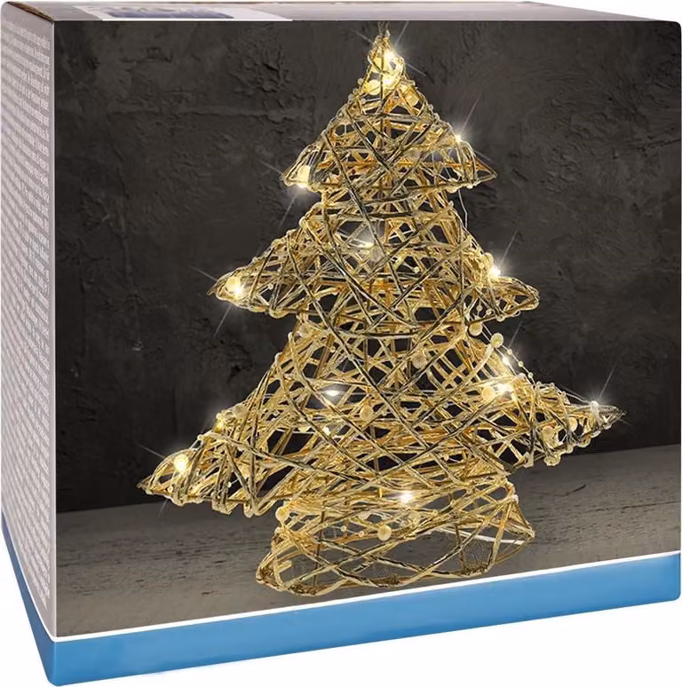 Decorazione per albero di Natale a LED, 40 cm