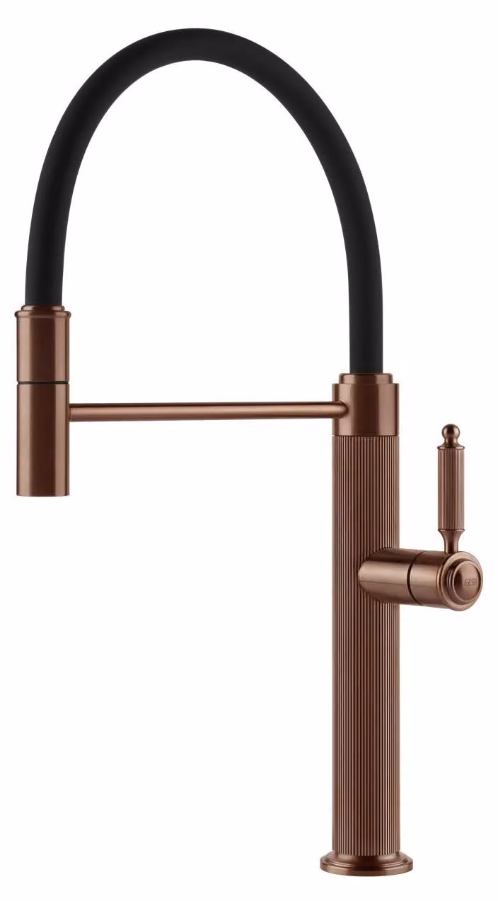 Gessi 60634, Standard, Nero, Ottone, Maniglia a leva, Autogestito, Tipo C, 360°