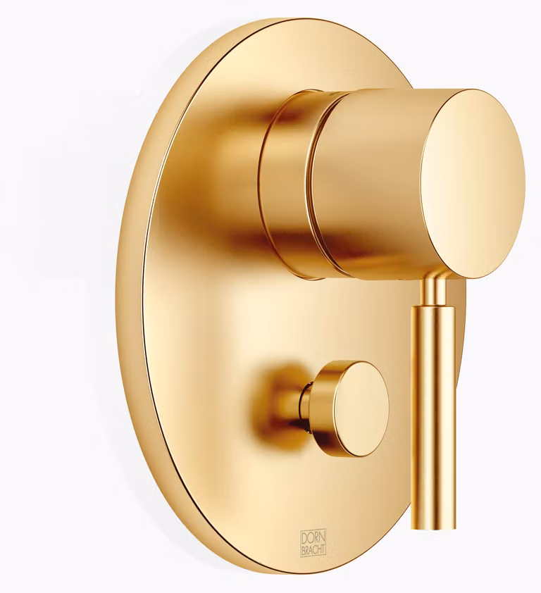 Dornbracht mitigeur monocommandé encastré avec inverseur, plaques de recouvrement 150mm, 36120660-28, 36120660-28