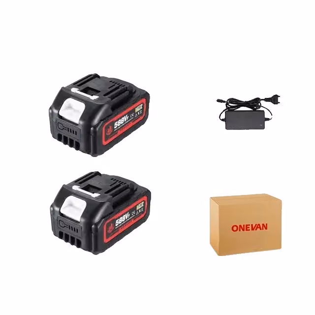 Batteria agli ioni di litio, 21V, capacità 22900mAh, 2 batterie spina UE