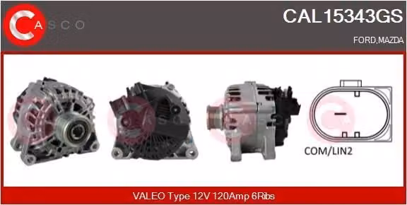Alternatore 120A