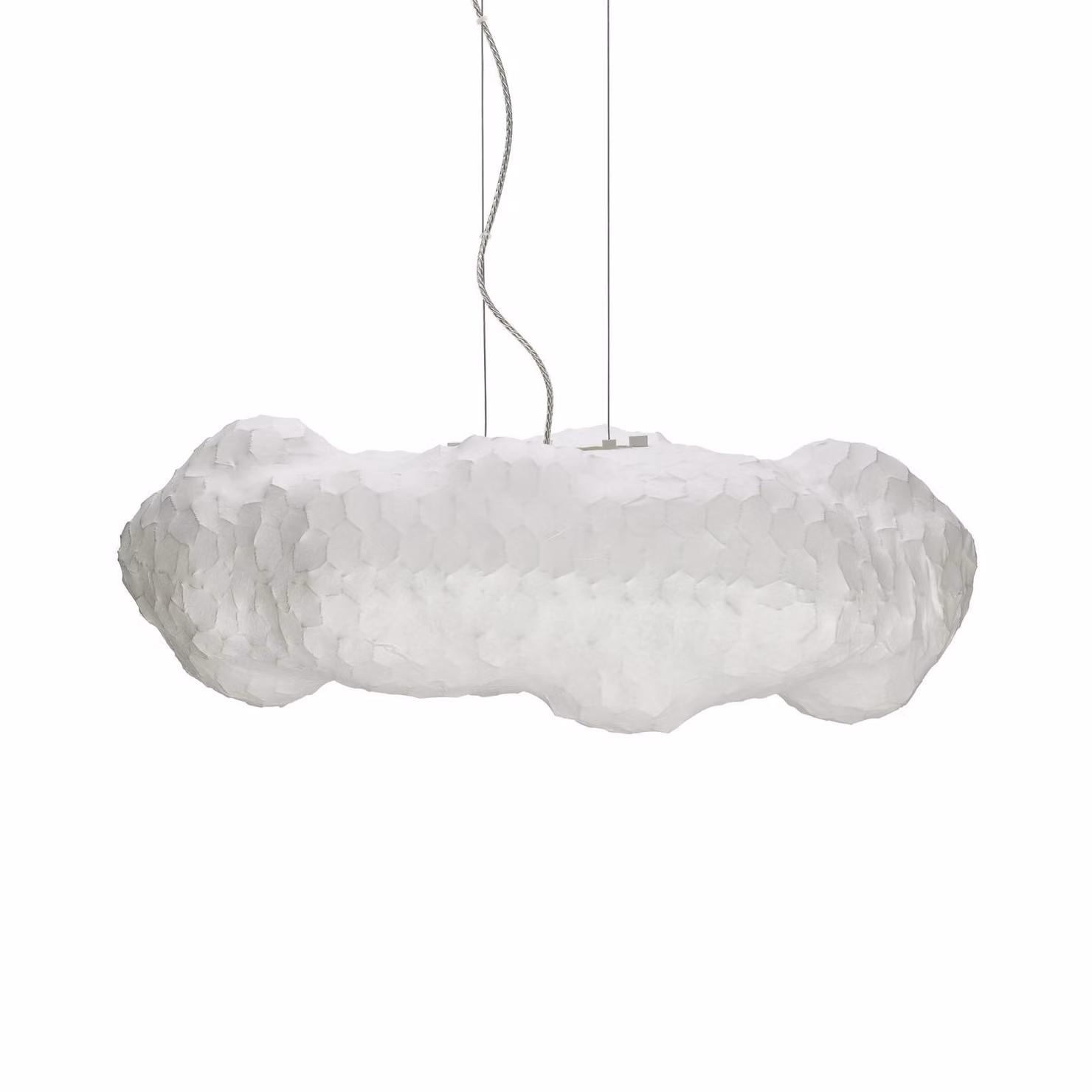 By Rydéns Lampada a sospensione Nuevo, dimmerabile, Bianco / Opale, Soggiorno / Sala da pranzo, Metallo, Lampada a sospensione