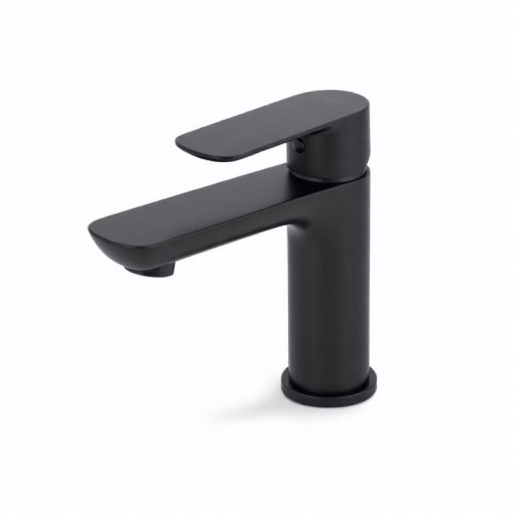 Miscelatore lavabo senza scarico Vema SLATE V14011 - Nero Opaco