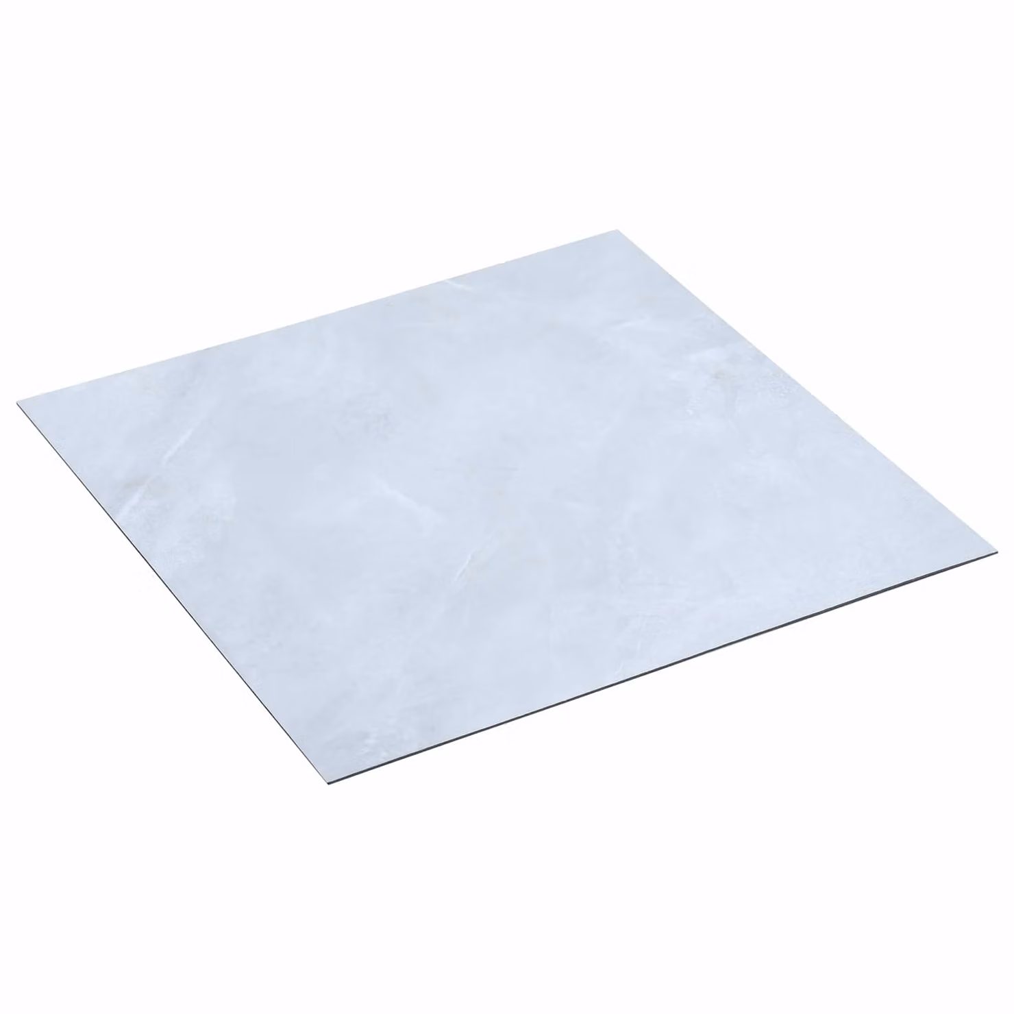 vidaXL Pavimento in PVC Autoadesivo Moderno Bianco, 5,11 m² (55 Pezzi)